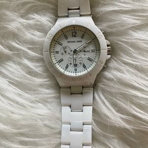 Michael Kors Ceramic White Watch